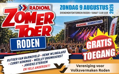 RADIONL Zomertoer komt naar Roden voor een feestelijke zomermiddag